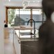Photo wooden pendant lamp