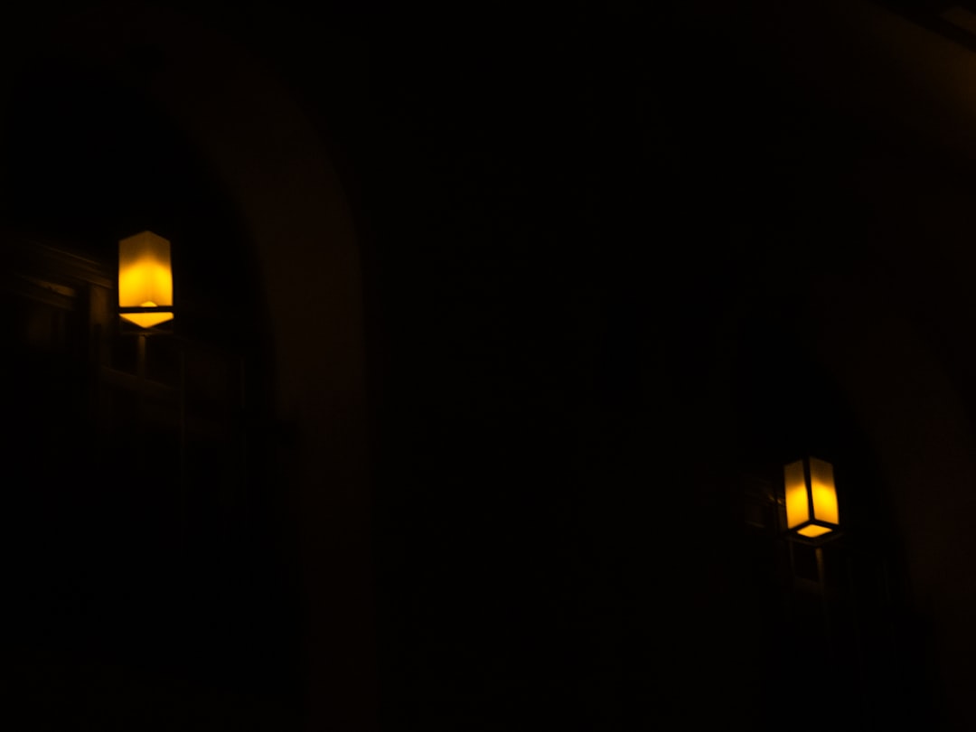 Photo outdoor wall light